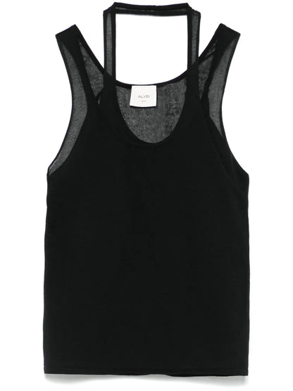 Panelled Tank Top