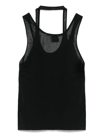 Panelled Tank Top