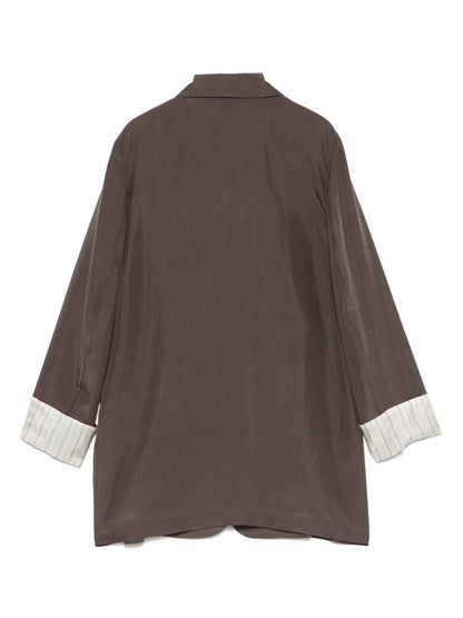 Turn-Up Cuffs Blazer