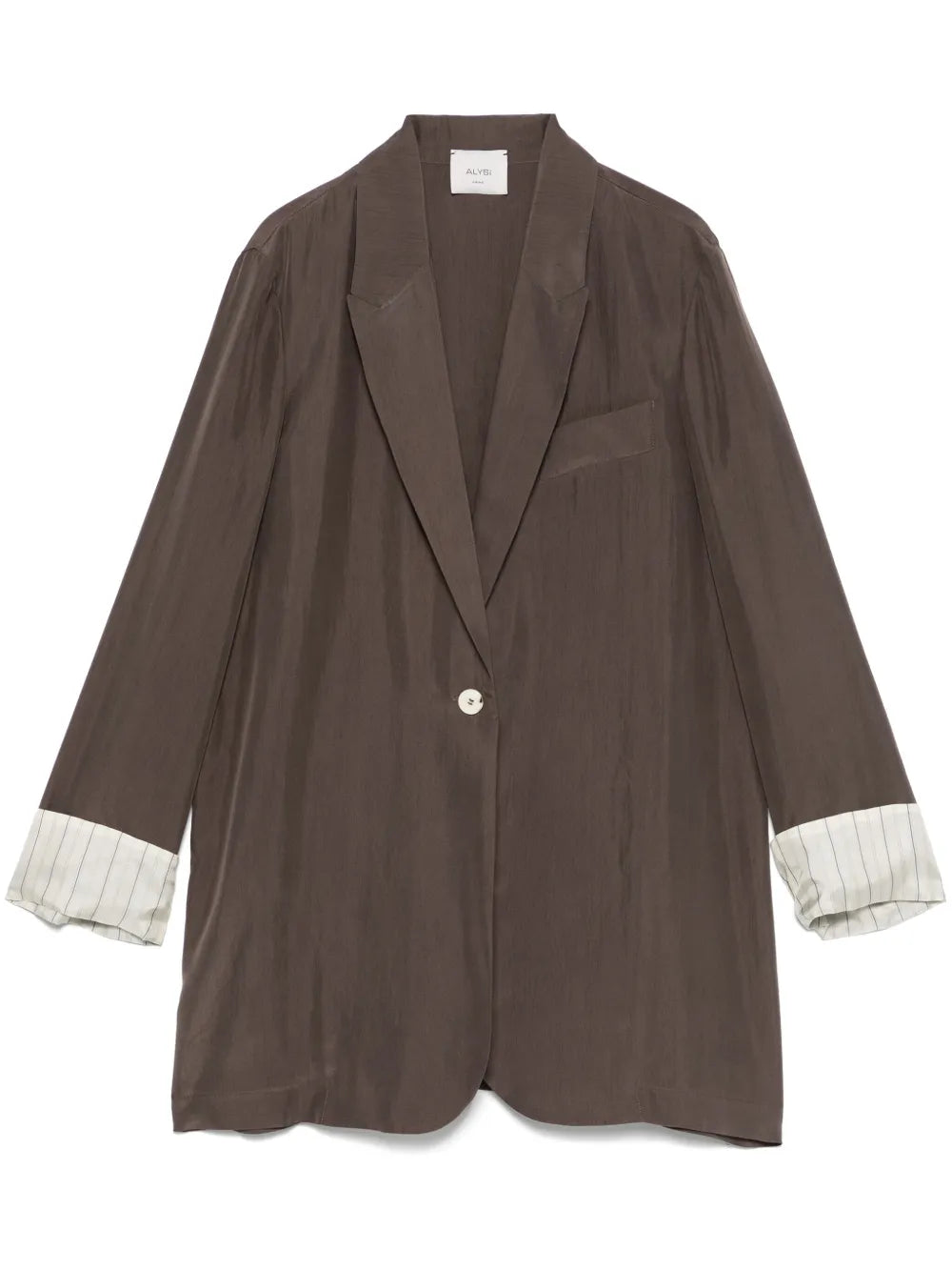 Turn-Up Cuffs Blazer