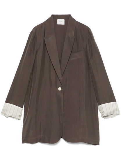 Turn-Up Cuffs Blazer