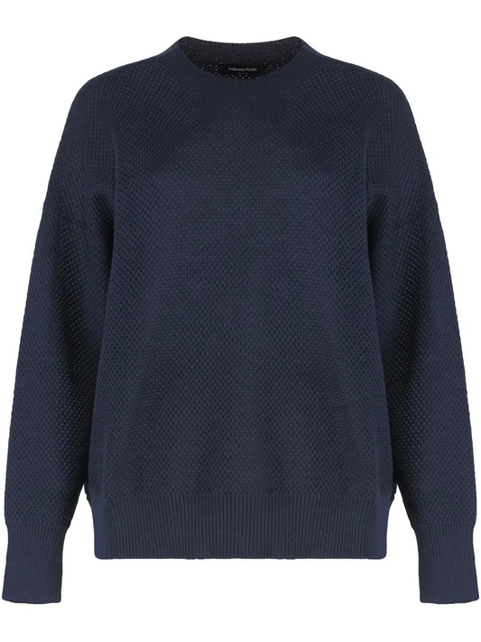 Virgin Wool-Blend Jumper