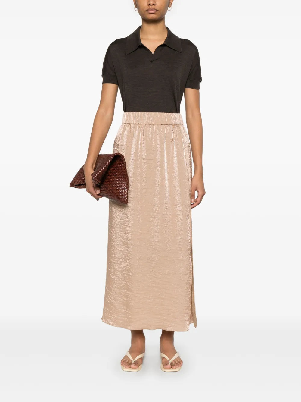 Organza Maxi Skirt