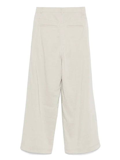 Pleated Palazzo Pants