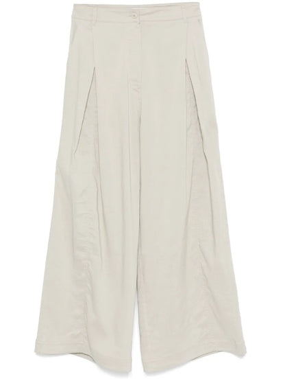 Pleated Palazzo Pants