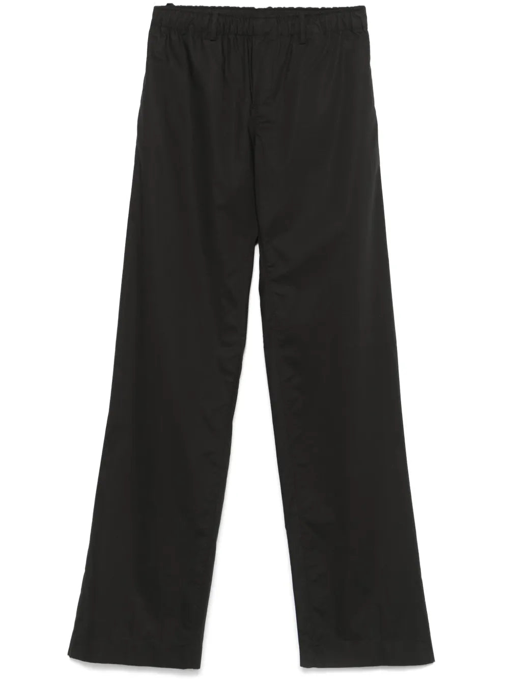 Cotton Wide-Leg Trousers