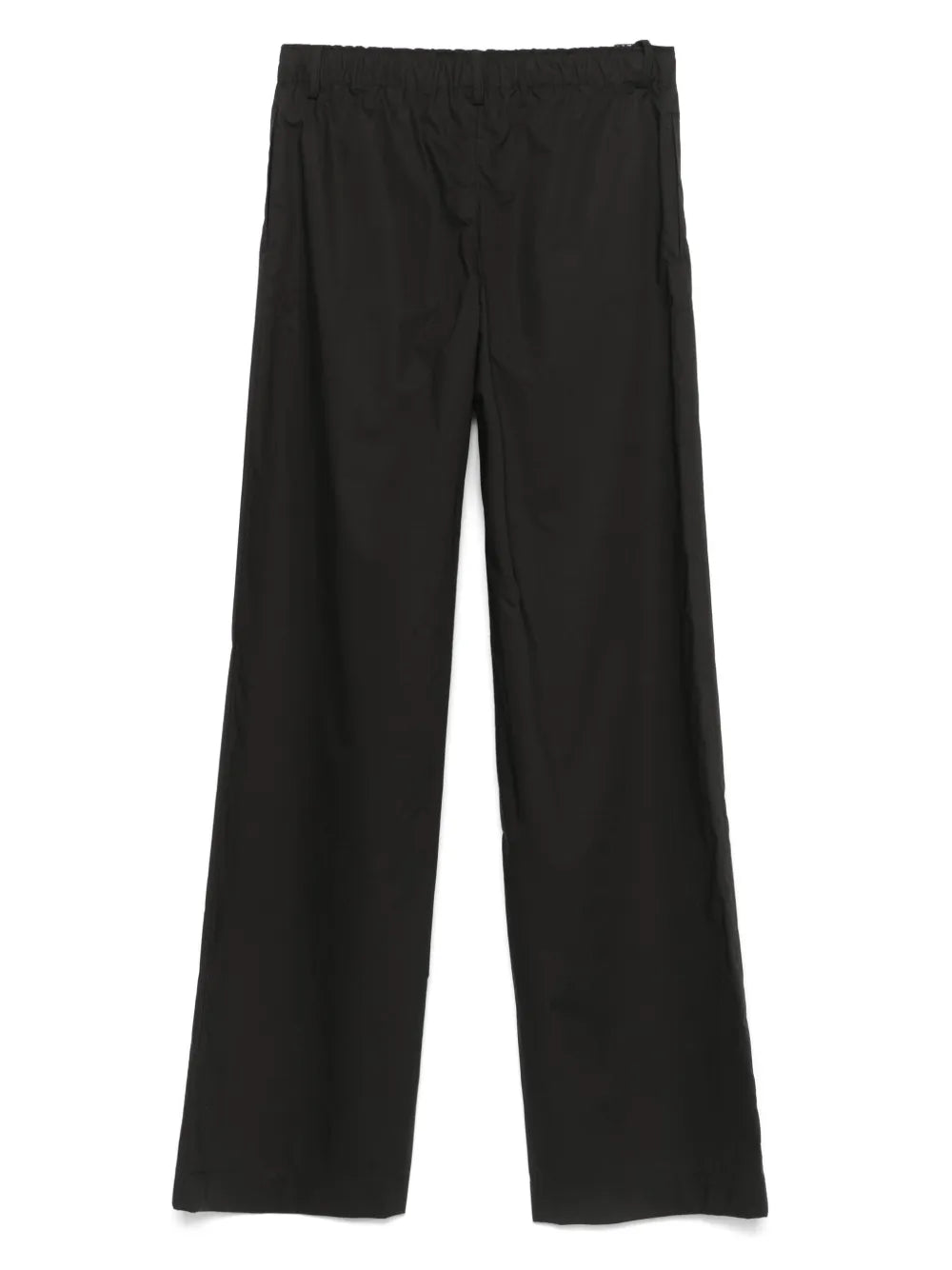 Cotton Wide-Leg Trousers