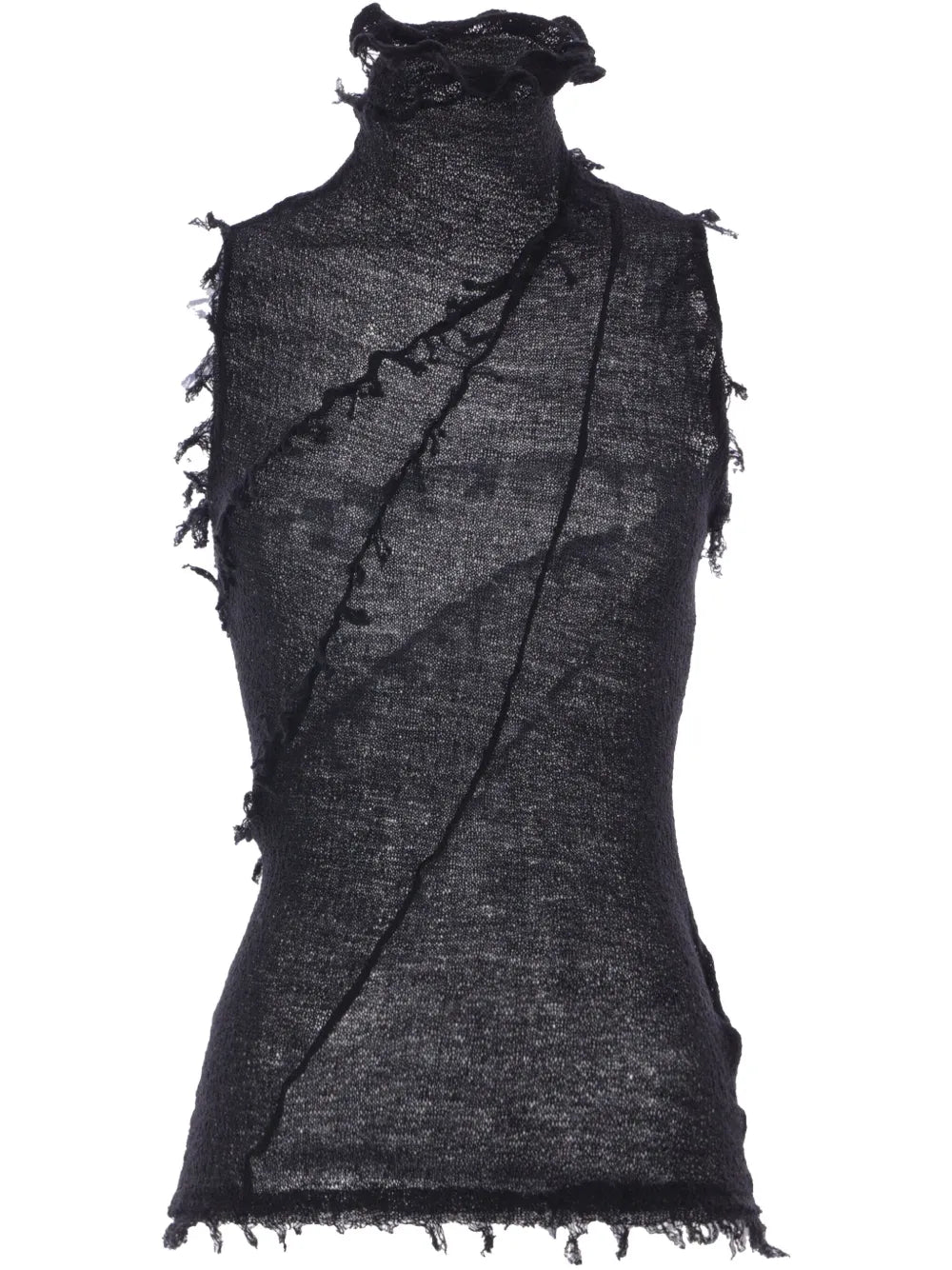 Knitted Sleeveless Top