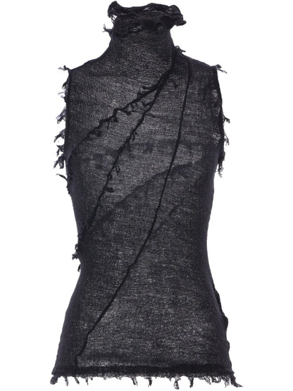 Knitted Sleeveless Top