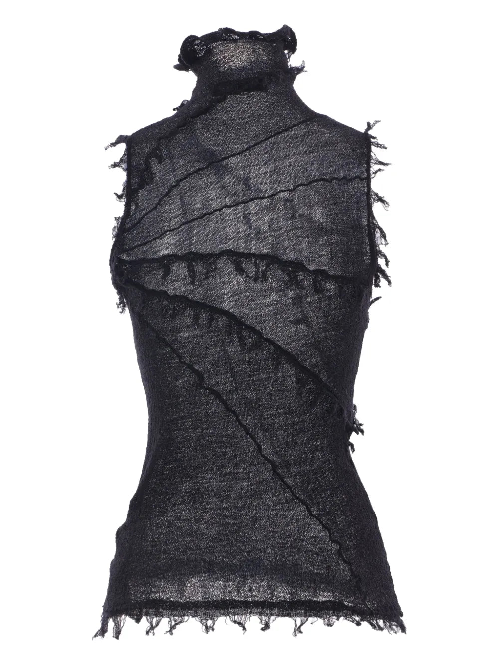 Knitted Sleeveless Top