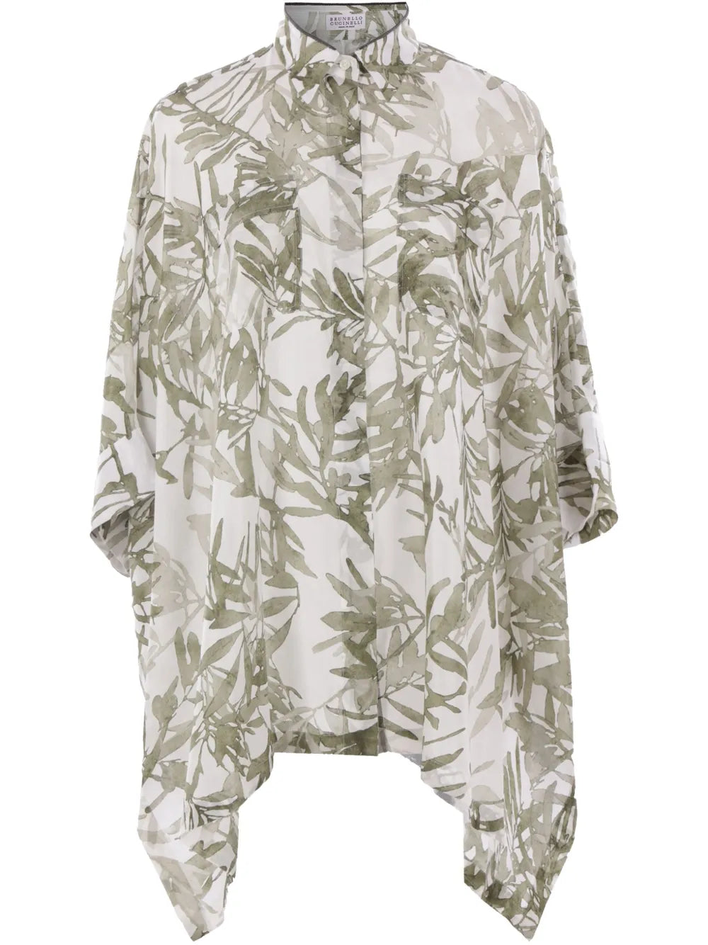 Printed Silk Shirt