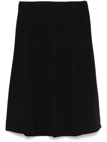 Flared Midi Skirt