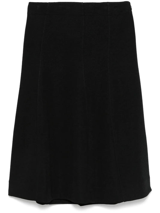 Flared Midi Skirt
