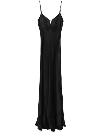 Satin Maxi Dress