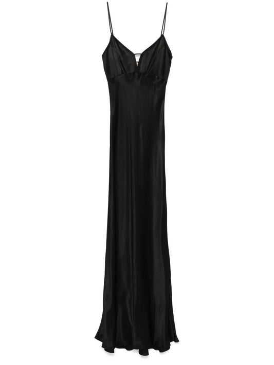 Satin Maxi Dress