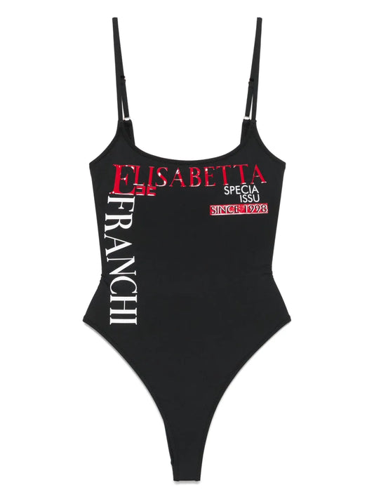 Logo-Print Swimsuit