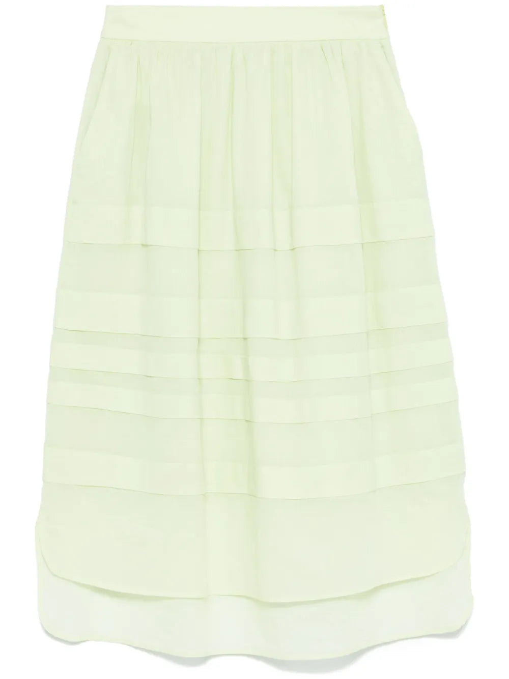 Ribbed Midi Skirt