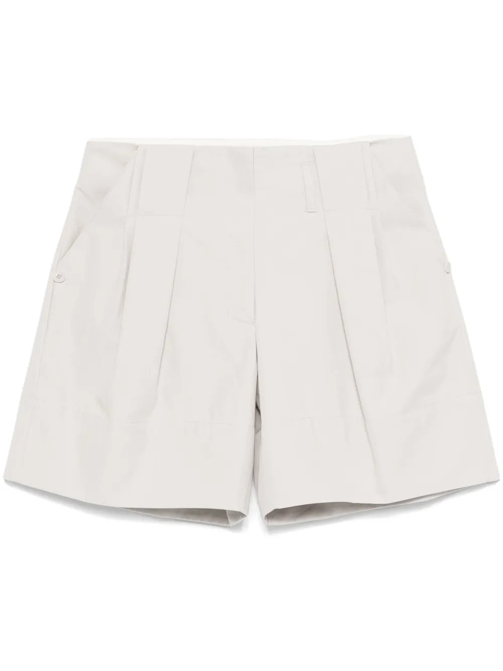 Pleated Shorts