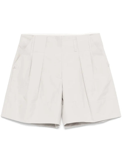 Pleated Shorts