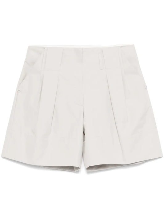 Pleated Shorts