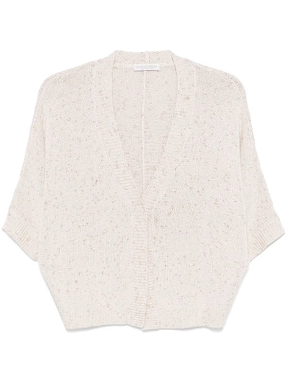 Lurex-Detail Cardigan