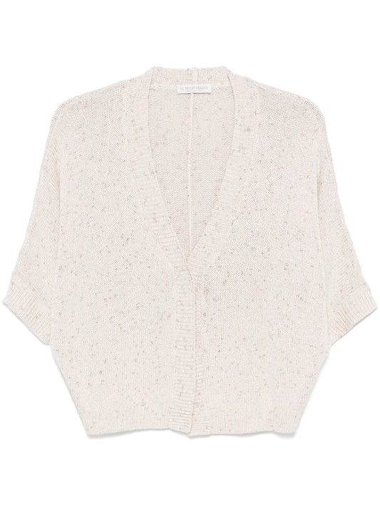 Lurex-Detail Cardigan