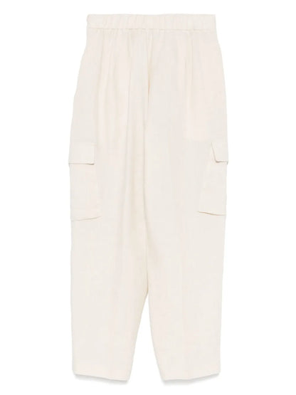 Linen Cargo Pants