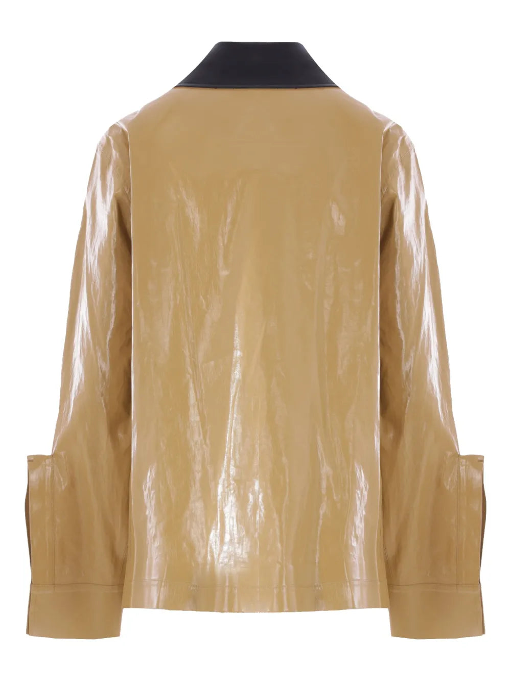 Coated Linen Jacket