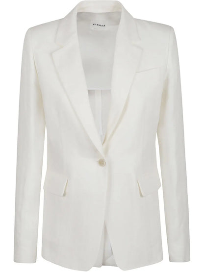 Tailored Single-Button Blazer