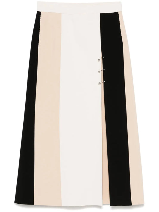 Panelled Midi Skirt