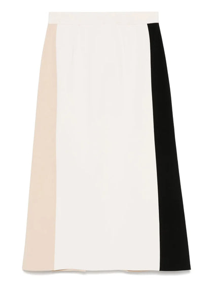 Panelled Midi Skirt