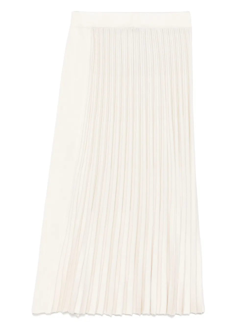 Plissé Midi Skirt