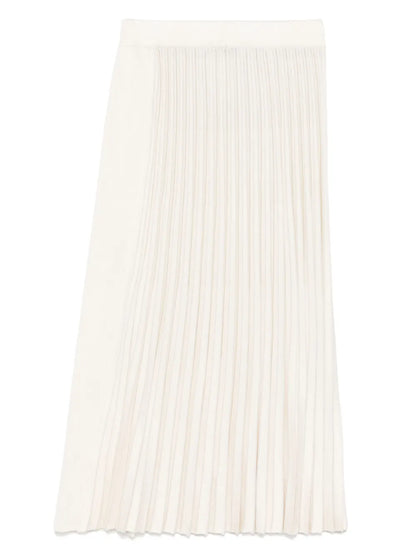Plissé Midi Skirt