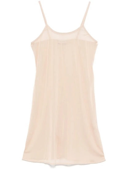 Semi-Sheer Mini Dress