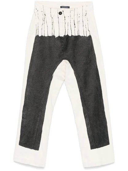 Paint Splatter-Detail Jeans
