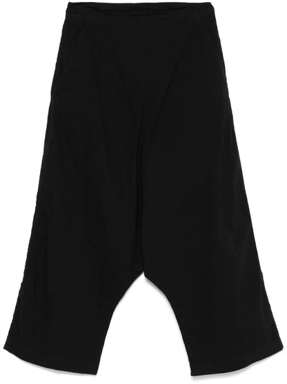 Drop-Crotch Trousers
