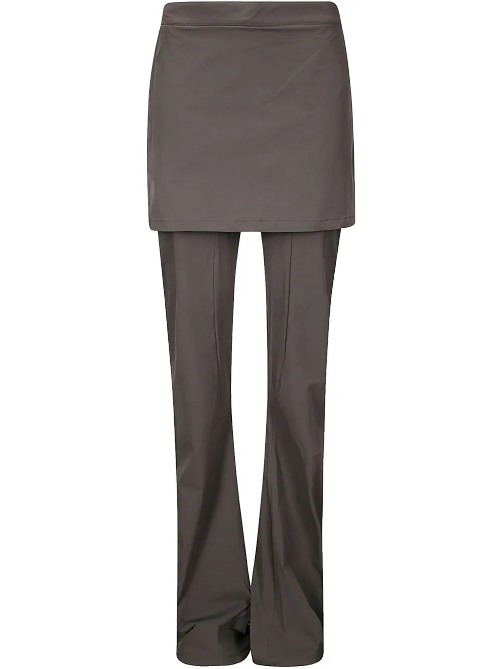 Layered-Skirt Trousers