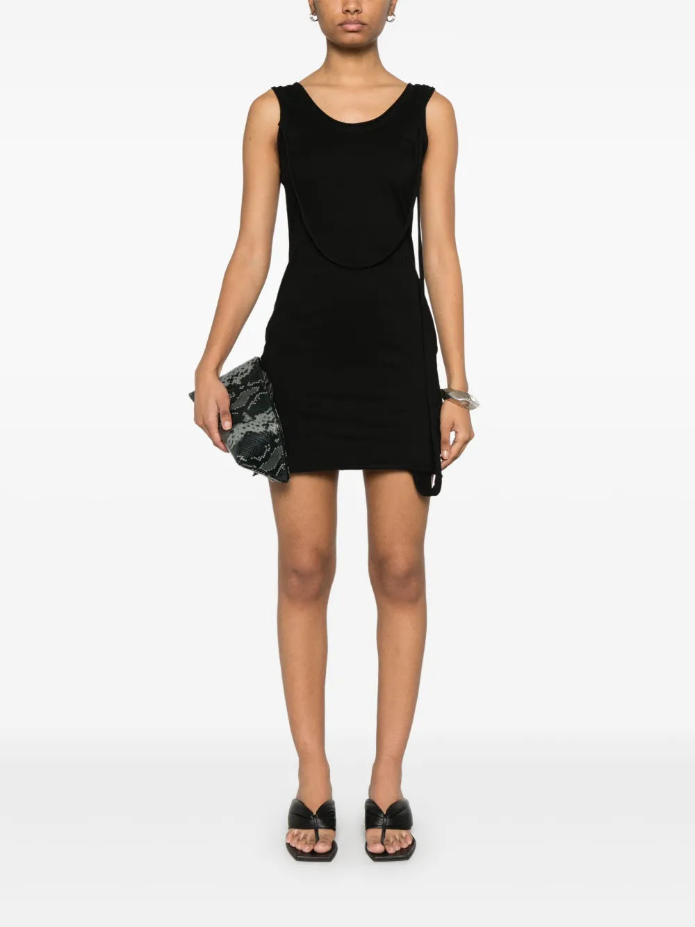 Strap Mini Dress