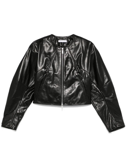 Articulated Leather Jacket
