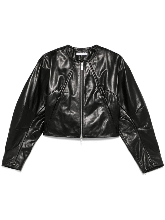 Articulated Leather Jacket