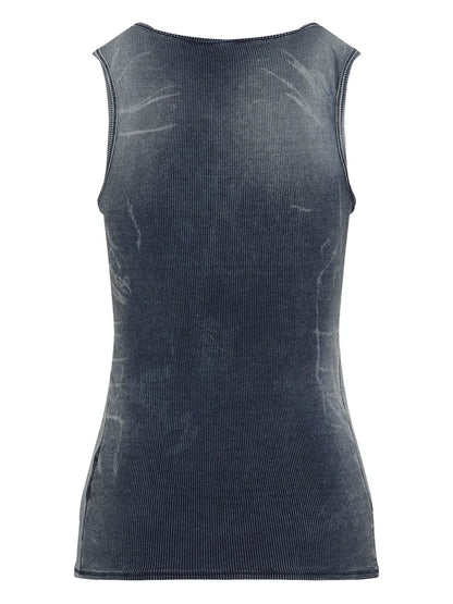 Ribbed-Knit Top