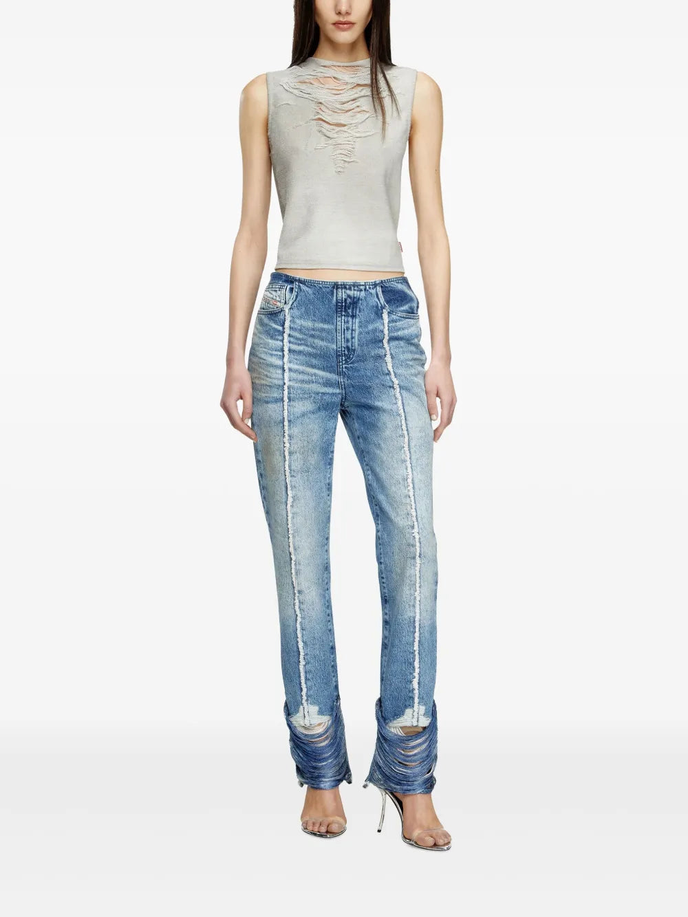 Distressed Tank Top