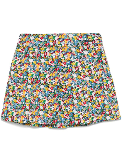 Pleated Mini Skirt