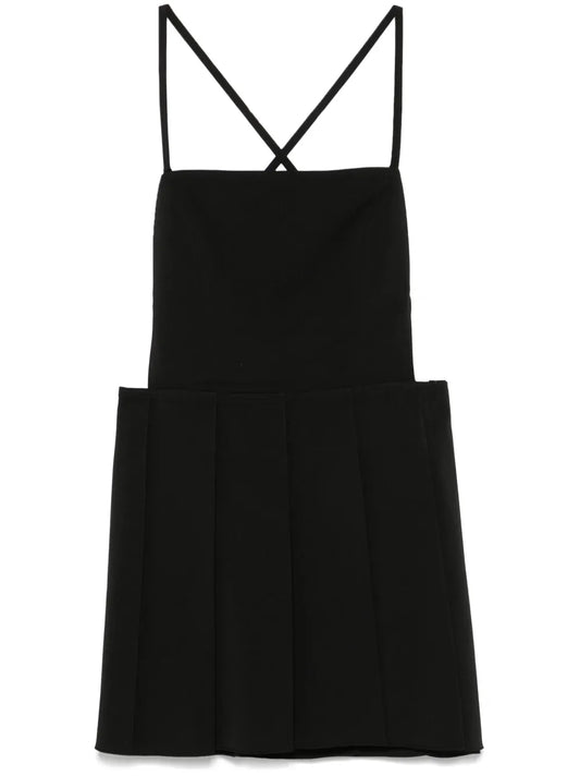 Pleated Mini Dress