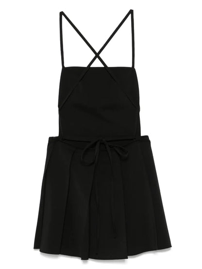 Pleated Mini Dress