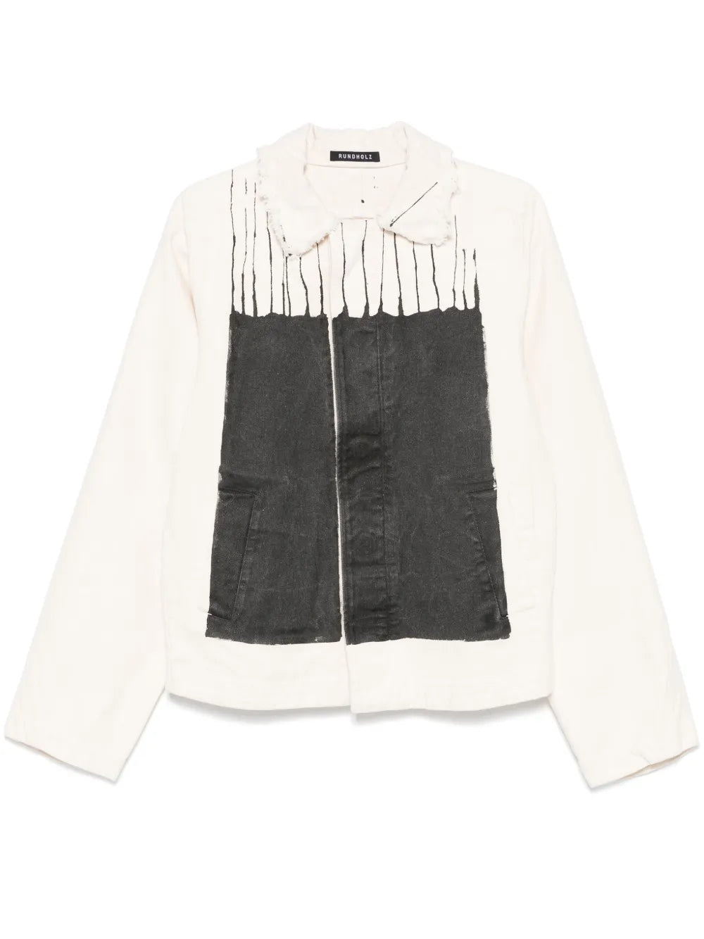Paint Splatter-Detail Jacket