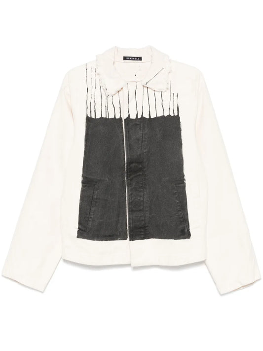 Paint Splatter-Detail Jacket