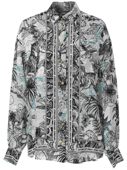 Floral-Print Shirt