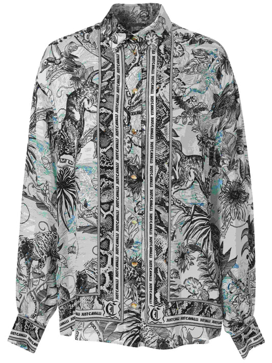 Floral-Print Shirt