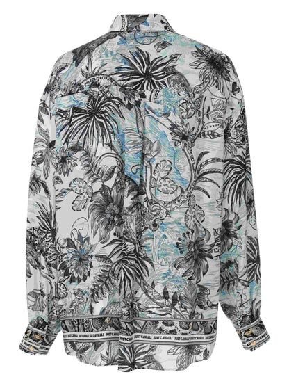 Floral-Print Shirt